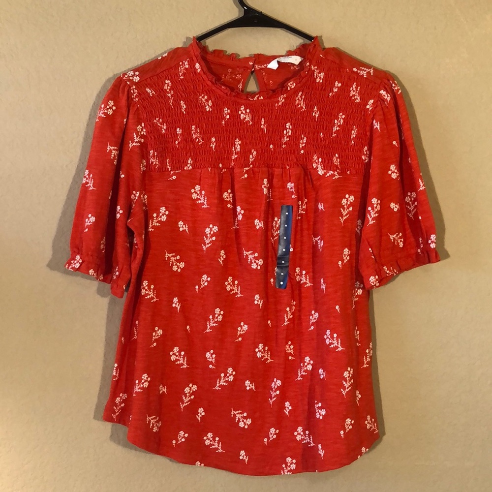 Lucky Brand Floral Blouse